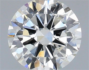 Picture of Natural Diamond 0.50 Carats, Round with Very Good Cut, G Color, SI1 Clarity and Certified by IGI