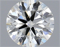 Diamante Natural 0.54 quilates, Redondo , Color H, claridad VS2 y certificado IGI