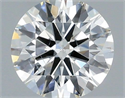 Diamante Natural 0.50 quilates, Redondo , Color H, claridad SI1 y certificado IGI