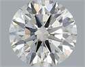 Diamante Natural 0.59 quilates, Redondo , Color K, claridad SI2 y certificado IGI