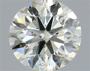 Foto Diamante Natural 0.57 quilates, Redondo , Color M, claridad SI2 y certificado IGI de