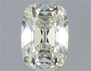 Picture of Natural Diamond 0.51 Carats, Cushion with  Cut, L Color, VS2 Clarity and Certified by GIA