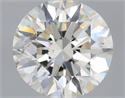 Natural Diamond 0.50 Carats, Round with Excellent Cut, I Color, VS2 Clarity and Certified by IGI