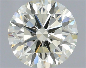 Foto Diamante Natural 0.61 quilates, Redondo , Color K, claridad VVS2 y certificado IGI de