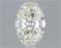 Diamante Natural 0.57 quilates, Ovalado , Color K, claridad I1 y certificado GIA