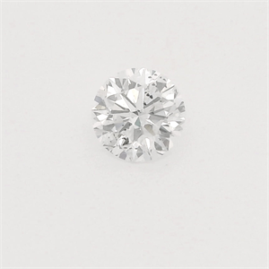 Picture of Natural Diamond 0.40 Carats, Round with Very Good Cut, D Color, SI2 Clarity and Certified by IGI