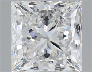Picture of Natural Diamond 2.00 Carats, Princess with  Cut, H Color, VVS1 Clarity and Certified by GIA