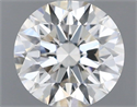 Diamante Natural 0.56 quilates, Redondo , Color I, claridad VVS1 y certificado GIA