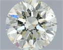 Diamante Natural 0.57 quilates, Redondo , Color J, claridad SI2 y certificado IGI