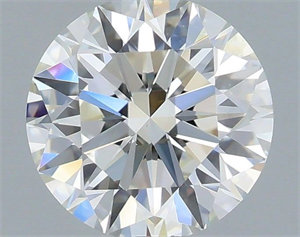 Picture of Natural Diamond 0.60 Carats, Round with Excellent Cut, I Color, VS2 Clarity and Certified by IGI