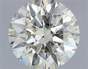 Foto Diamante Natural 0.70 quilates, Redondo , Color J, claridad SI2 y certificado IGI de