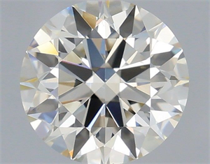Picture of Natural Diamond 0.70 Carats, Round with Excellent Cut, K Color, VS2 Clarity and Certified by IGI