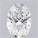 Diamante Natural 1.51 quilates, Ovalado , Color F, claridad VVS1 y certificado GIA