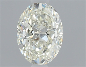 Picture of Natural Diamond 0.70 Carats, Oval with  Cut, K Color, VS2 Clarity and Certified by GIA