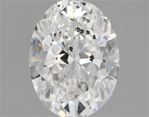 Foto Diamante Natural 0.90 quilates, Ovalado , Color E, claridad I1 y certificado GIA de