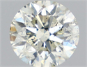 Diamante Natural 0.70 quilates, Redondo , Color J, claridad SI2 y certificado IGI