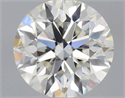 Diamante Natural 0.50 quilates, Redondo , Color I, claridad VS1 y certificado IGI