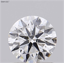 Del inventario de diamantes de laboratorio, 0.80 quilates, Redondo , Color D, claridad SI1 y certificado IGI