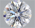 Del inventario de diamantes de laboratorio, 1.26 quilates, Redondo , Color E, claridad VVS2 y certificado IGI
