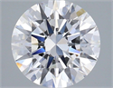 Del inventario de diamantes de laboratorio, 2.49 quilates, Redondo , Color F, claridad VS1 y certificado IGI
