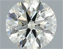 Natural Diamond 0.40 Carats, Round with Very Good Cut, K Color, VS2 Clarity and Certified by IGI