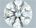 Diamante Natural 0.90 quilates, Redondo , Color J, claridad VVS1 y certificado IGI