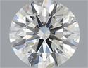 Natural Diamond 3.14 Carats, Round with Excellent Cut, I Color, SI2 Clarity and Certified by IGI
