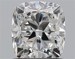 Foto Diamante Natural 1.01 quilates, Del cojín , Color F, claridad SI1 y certificado GIA de