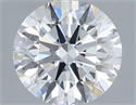 Natural Diamond 0.50 Carats, Round with Excellent Cut, E Color, SI1 Clarity and Certified by IGI