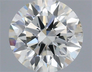 Picture of Natural Diamond 0.40 Carats, Round with Very Good Cut, I Color, VS2 Clarity and Certified by IGI