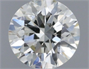 Natural Diamond 0.40 Carats, Round with Very Good Cut, I Color, VS1 Clarity and Certified by IGI