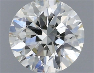 Picture of Natural Diamond 0.40 Carats, Round with Very Good Cut, I Color, VS1 Clarity and Certified by IGI