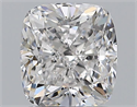 Natural Diamond 1.51 Carats, Cushion with  Cut, F Color, VS2 Clarity and Certified by GIA
