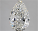 Diamante Natural 2.52 quilates, De pera , Color F, claridad SI1 y certificado GIA