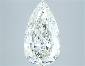 Foto Diamante Natural 3.71 quilates, De pera , Color H, claridad VS1 y certificado IGI de