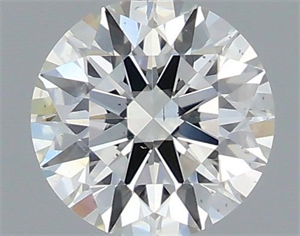 Foto Diamante Natural 0.42 quilates, Redondo , Color J, claridad VS2 y certificado IGI de