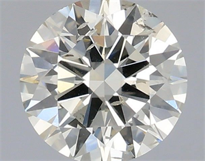 Foto Diamante Natural 0.40 quilates, Redondo , Color J, claridad SI2 y certificado IGI de