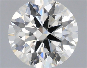 Foto Diamante Natural 0.41 quilates, Redondo , Color H, claridad SI1 y certificado IGI de