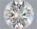 Diamante Natural 0.50 quilates, Redondo , Color J, claridad VS2 y certificado IGI