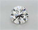 Natural Diamond 2.01 Carats, Round with Very Good Cut, H Color, VVS2 Clarity and Certified by GIA