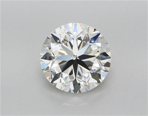 Picture of Natural Diamond 2.01 Carats, Round with Very Good Cut, H Color, VVS2 Clarity and Certified by GIA