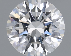 Picture of Natural Diamond 0.45 Carats, Round with Excellent Cut, E Color, VS1 Clarity and Certified by GIA