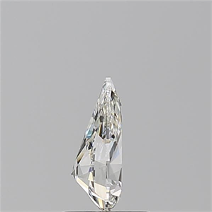 Picture of Natural Diamond 0.79 Carats, Pear with  Cut, H Color, VS1 Clarity and Certified by GIA
