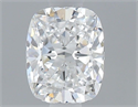 Natural Diamond 0.41 Carats, Cushion with  Cut, E Color, SI1 Clarity and Certified by GIA