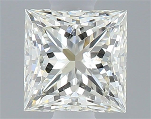 Foto Diamante Natural 0.41 quilates, Princesa , Color L, claridad I1 y certificado GIA de