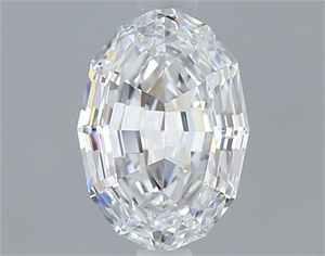 Picture of Natural Diamond 0.74 Carats, Oval with  Cut, D Color, VVS1 Clarity and Certified by GIA