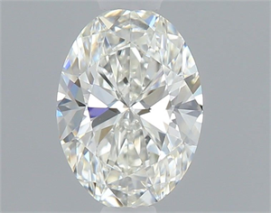 Picture of Natural Diamond 0.50 Carats, Oval with  Cut, I Color, VS1 Clarity and Certified by GIA