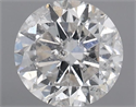 Natural Diamond 1.00 Carats, Round with Very Good Cut, G Color, I1 Clarity and Certified by IGI