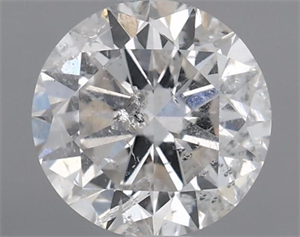 Picture of Natural Diamond 1.00 Carats, Round with Very Good Cut, G Color, I1 Clarity and Certified by IGI