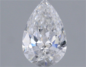 Picture of Natural Diamond 0.80 Carats, Pear with  Cut, D Color, VVS1 Clarity and Certified by GIA